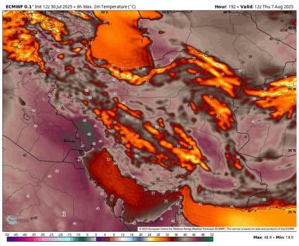 ورود موج جدید گرمای بی سابقه به کشور رگبار باران در ۳ استان
