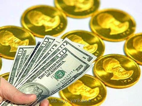 قیمت سكه پایین آمد