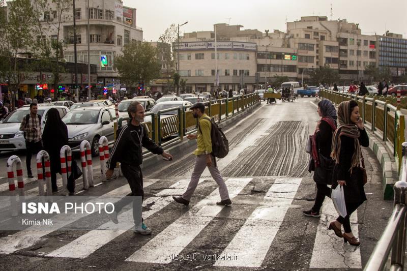 هوای تهران همچنان برای گروه های حساس ناسالم می باشد