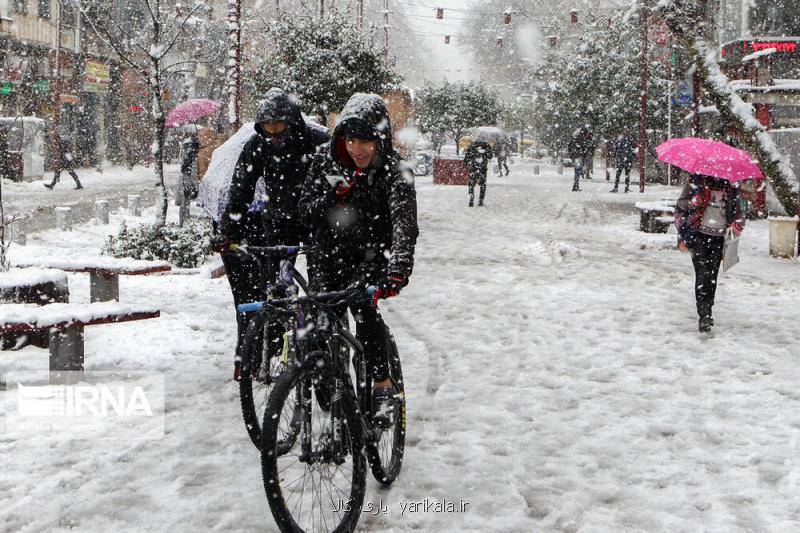 بارش برف و باران شدید در بیشتر استانها فرا می رسد
